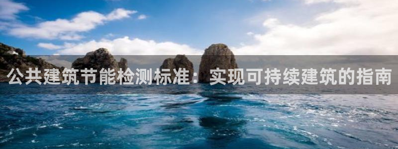 e尊国际客服：公共建筑节能检测标准：实现可持续建筑的指南