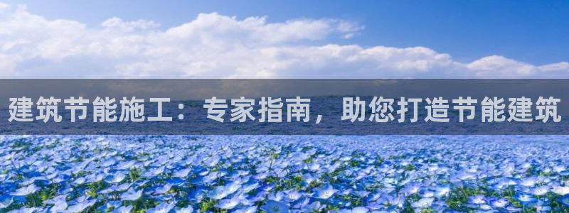 e尊国际官网：建筑节能施工：专家指南，助您打造节能建筑