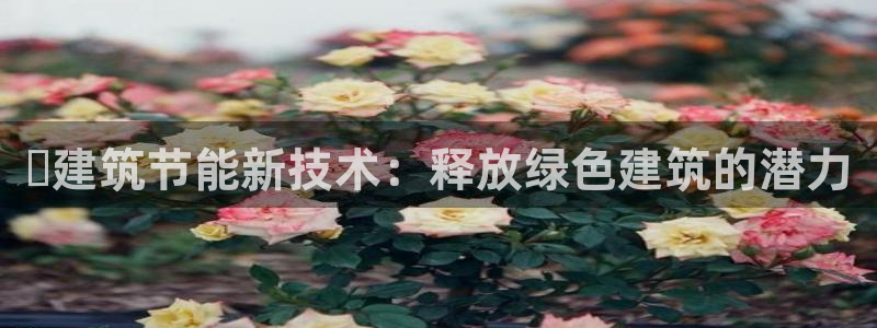 e尊国际是个黑网：✅建筑节能新技术：释放绿色建筑的潜力
