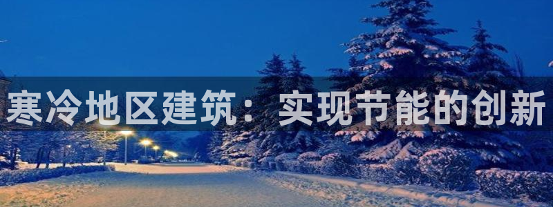 e尊国际app：寒冷地区建筑：实现节能的创新