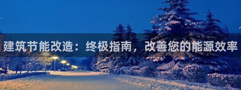 e尊国际地址：建筑节能改造：终极指南，改善您的能源效率