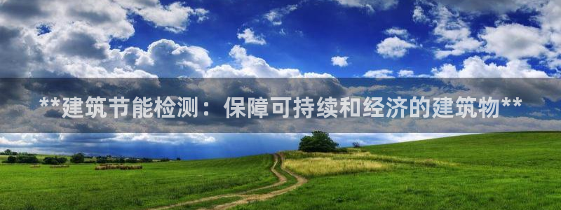 e尊国际客户端：**建筑节能检测：保障可持续和经济的建筑物**