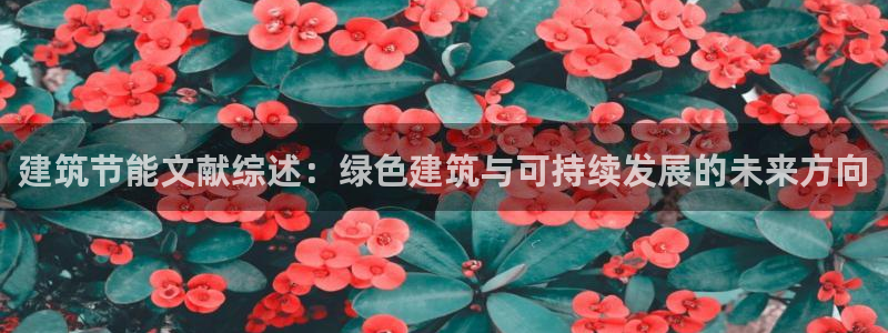 e尊国际官网：建筑节能文献综述：绿色建筑与可持续发展的未来方向