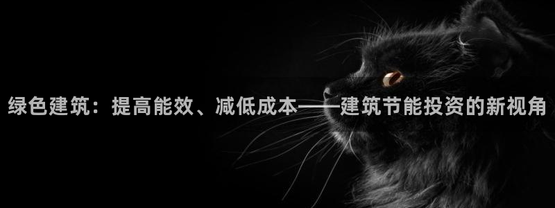 e尊国际可靠吗：绿色建筑：提高能效、减低成本——建筑节能投资的新视角