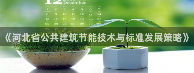 e尊体育：《河北省公共建筑节能技术与标准发展策略》