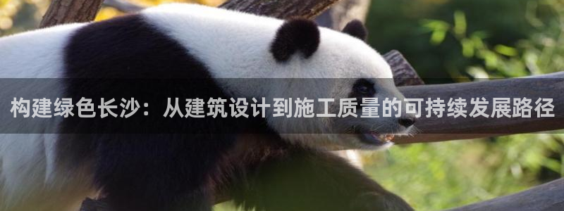 e尊国际娱乐官网下载：构建绿色长沙：从建筑设计到施工质量的可持续发展路径