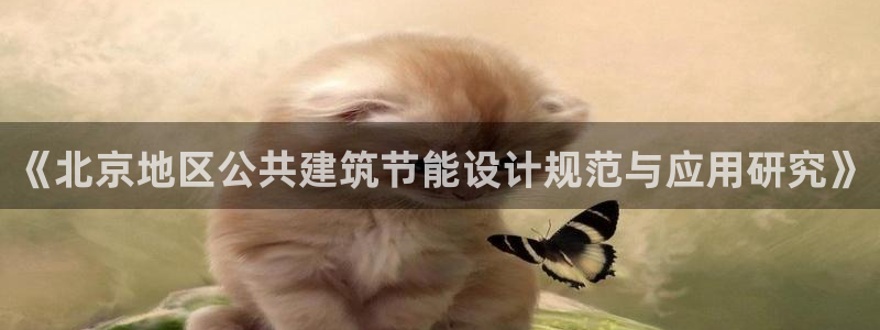 e尊官网：《北京地区公共建筑节能设计规范与应用研究》