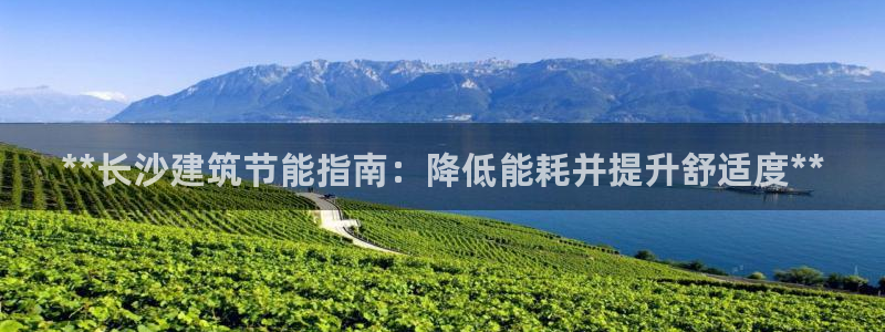 e尊国际客户端：**长沙建筑节能指南：降低能耗并提升舒适度**