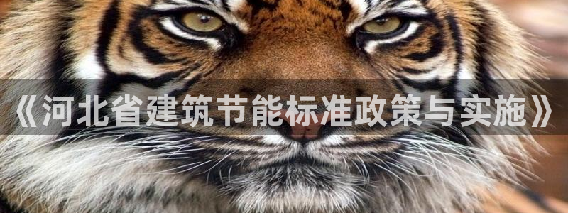 e尊国际客户端：《河北省建筑节能标准政策与实施》