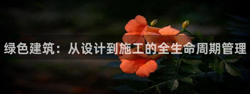 e尊国际7779：绿色建筑：从设计到施工的全生命周期管理